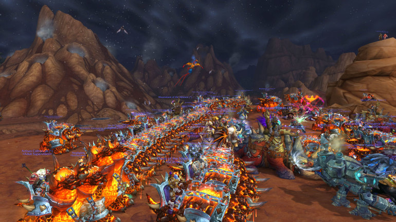 One of the various unsuccessful Poundfist summoning rituals