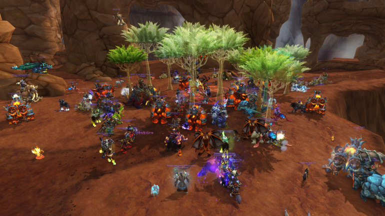 Trees... also not successful in summoning Poundfist